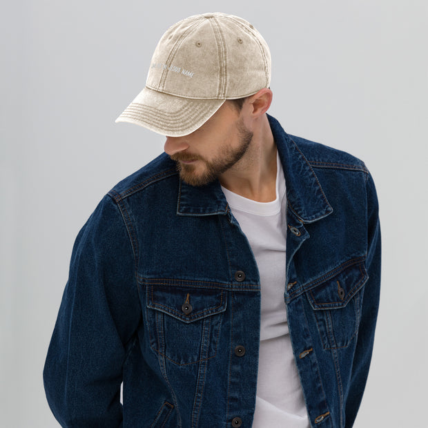 Come Out in Jesus Name Vintage Christian Cotton Twill Cap